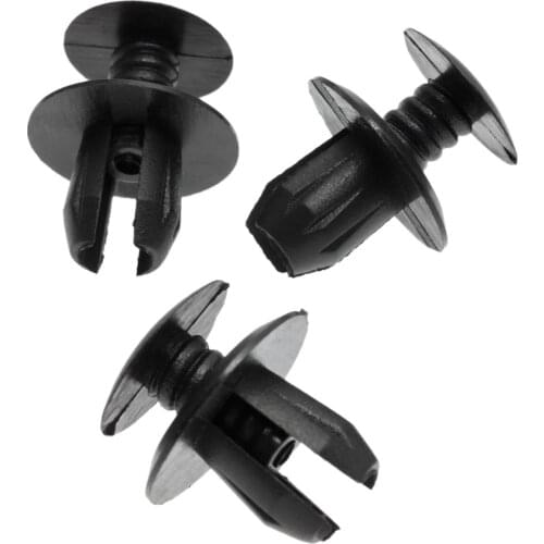 50x Auto Fastener Trim Panel Lining Clips Fit 9mm Hole For VW Volkswagen T4 T5 Transporter Eurovan Car Plastic Rivets Automobile