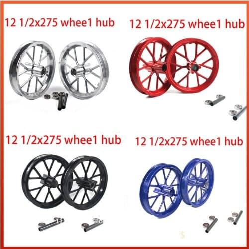 12 1/2 X 2.75 Wheel Hub 12.5 *2.75 Aluminum Rim for 49cc Motorcycle Mini Dirt Bike Tire MX350 MX400 Scooter