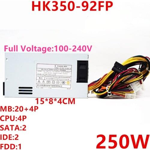 New Original PSU For Huntkey AIO POS Small 1U 250W Power Supply HK350-92FP