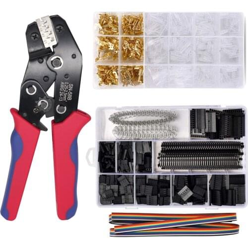 2.8/4.8/6.3mm Female/Male Crimp Terminal Connector Car Speaker Electric Dupont Terminals Wire Cable Jumper Pin Header Connector