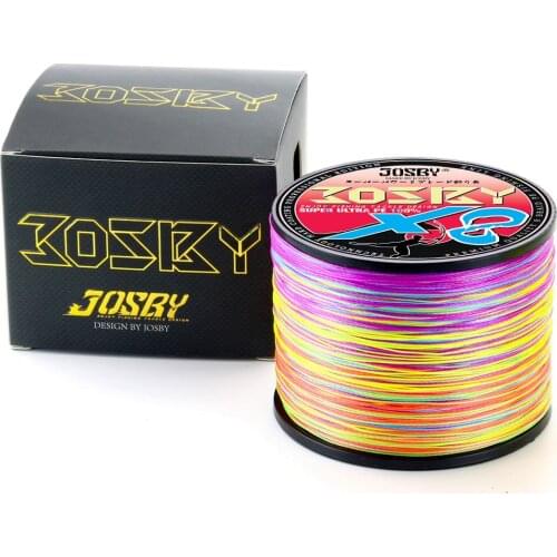 Braided Fishing Line Multifilament Carp Fly 8 Strand 18-66 LB 300M Multicolor Japan Spinning Extreme PE Super Strong Weave