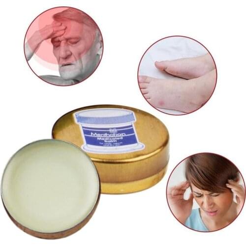 Antipruritic Balm Cream Releif Carsickness Mosquito Bites Cream Pure Natural Herbal Million Gold Oil Refreshing Prevent Headache