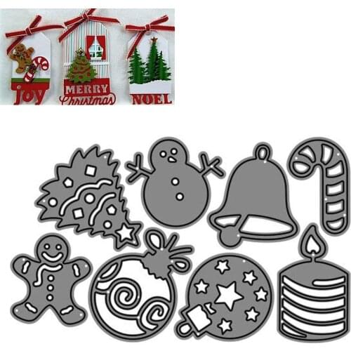 Christmas Steel Cutting Dies Embossing Dies For Scrapbooking Photo Paper Cards Home Decoration Craft