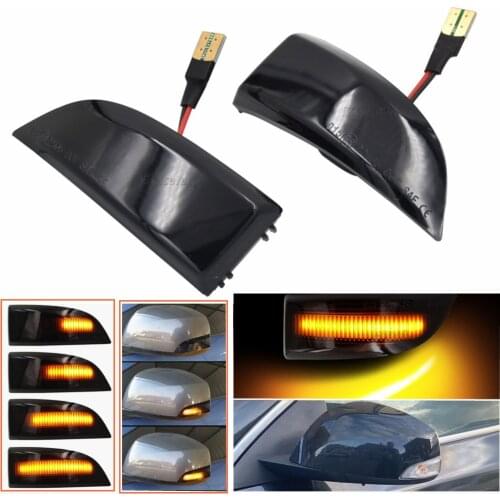 For Renault Megane MK3 Safrane Fluence Grand Scenic III LED Dynamic Blinker Turn Signal Light Side Mirror Sequential Indicator