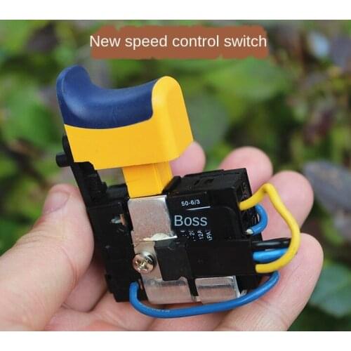 12V Lithium Rechargeable Drill Drill Pistol Drill Switching DC Brush Motor Adjustable Speed Pros and Cons Go 7.2V6V