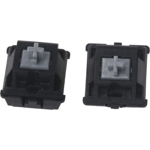 2Pcs Original Cherry MX Switch Silver Switch 3 Pin For Mechanical Keyboard Clear Switch LX9B