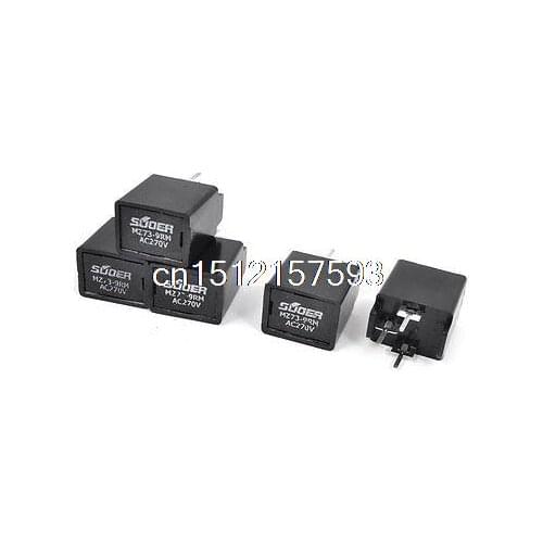 5 Pieces MZ73-9RM 9 Ohm 270V 3 Pin PTC Degaussing Resistors for Color TV