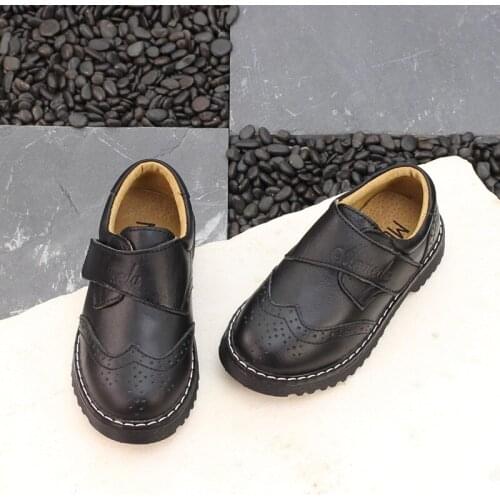 Baodao Leather Shoes For Boys