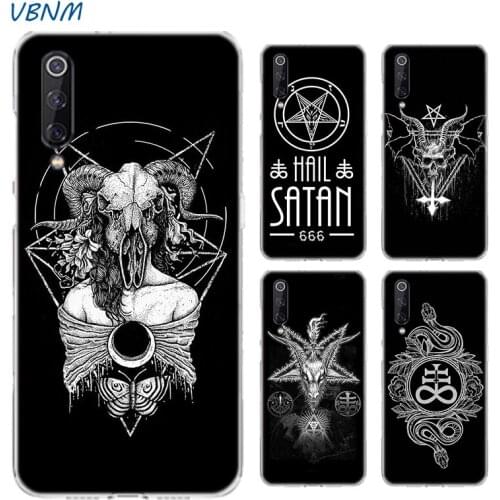 Demonic Pentagram 666 Case For Xiaomi MI Poco X3 NFC M3 Note 11 10 9 8 lite A3 S2 5X 6X CC9 CC9E 9SE 8SE 9T F1 Cover