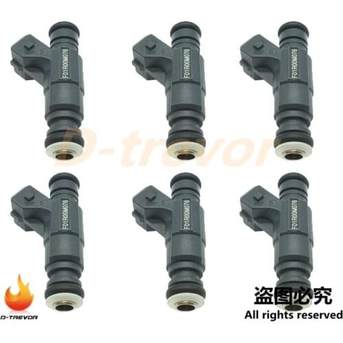 6Pcs OEM F01R00M076 Fuel Injector Nozzle For Daihatsu Pyzar 1997-2000