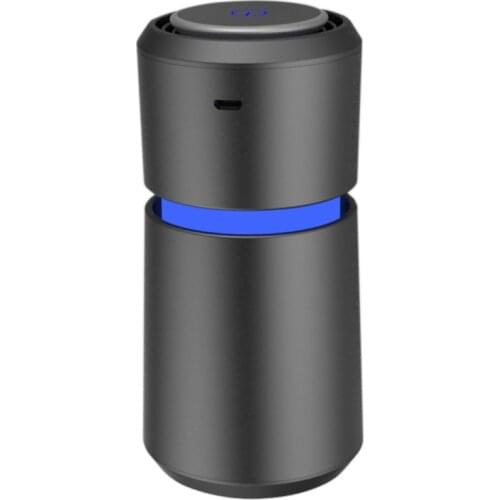 Hot Sale Car Air Purifier,Cup Shape For Household/Desktop/Office Home Mini Portable Air Cleaner/Fresher