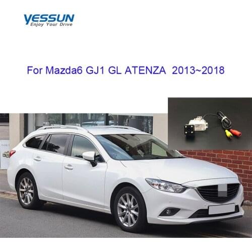 Yessun Rear view camera For Mazda 6 Mazda6 M6 GJ1 GL ATENZA MK3 2013 2014 2015 2016 2017 2018 Parking system backup camera