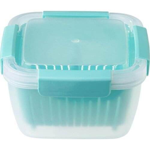 Berry Keeper Box Containers Berry Boxes Keep Fresh Produce Saver with Leak-Proof Lids