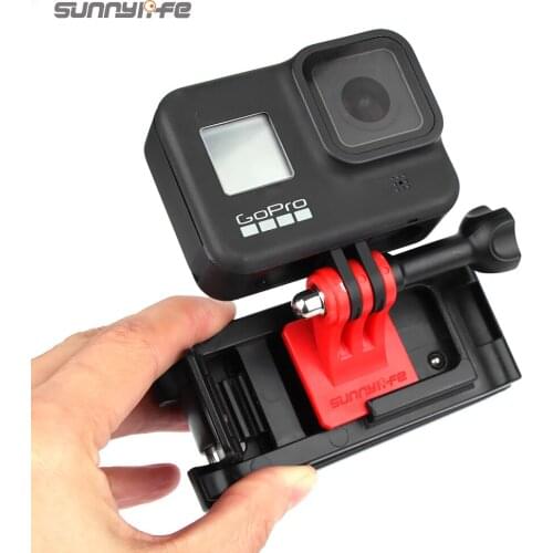 Sunnylife Backpack Holder Mount Clip For Insta360 One R GoPro Osmo Action Osmo Pocket Handheld Camera Expansion Accessories