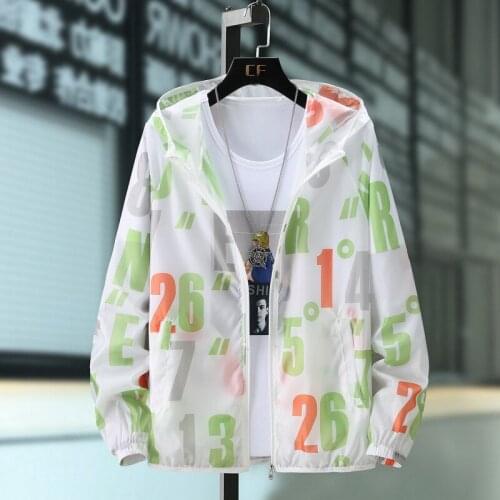 Summer Windbreaker Jacket Women men Loose Plus Size Jacket Female Thin Coat Sun Protection Clothing Girl Sportwear Lady