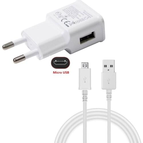 Micro USB Wall Charger Adapter For BQ 5022 Bond BQS 5070 Magic 5050 5020 4072 5059 Strike Selfie Mini Power 1M Micro-USB Cable