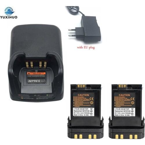NNTN7038A NNTN7038 7.4V 3100mAh Battery + Rapid Charger for MOTOROLA APX8000 APX8000XE APX7000 APX7000XE APX6000 APX6000XE Radio