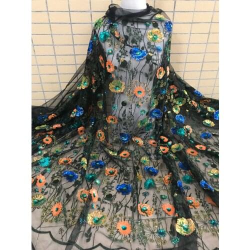 New Design Nigerian Lace Fabric African Lace Fabrics SYJ-328821 High Quality tulle net French Net Lace Fabric For Wedding