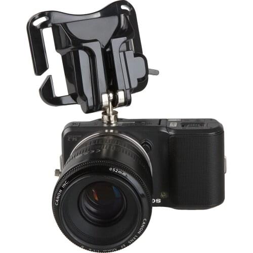 New Camera Holster Waist Belt Buckle Button Strap Quick Shoot Fast Loading for 60D 70D 5DII 5DIII 7D D610 D800E DSLR Camera