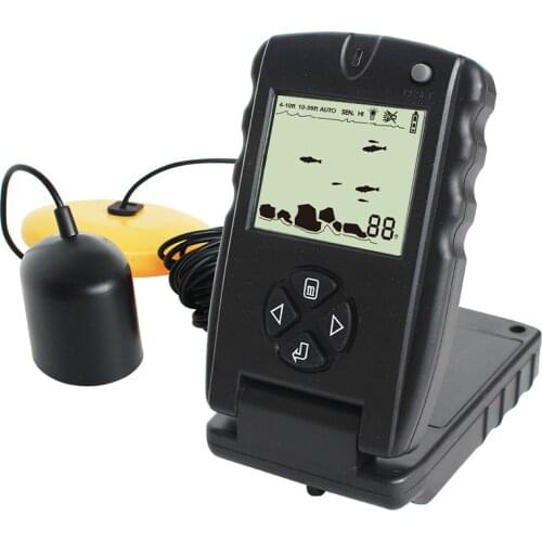 LUCKY Wired 100ft Portable Sonar Fish Finders Fishing Lure Echo Sounder Fishing Finder Fish Alarm