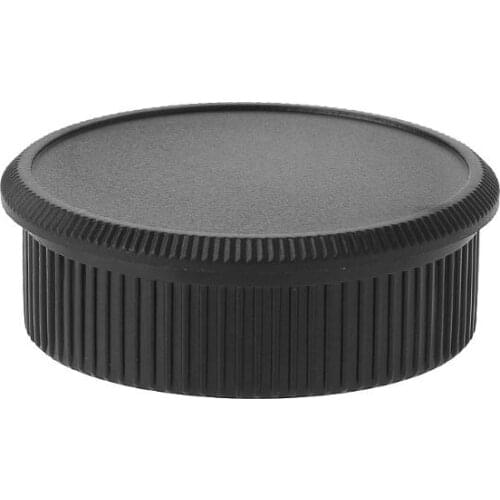 Rear Lens Cap/Body Cap Cover Screw Mount For Universal 39mm Leica M39 L39 Black 32CB