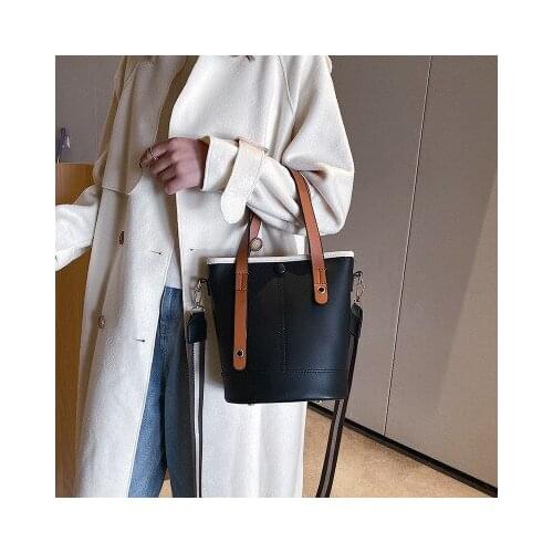 Womens bag purse 2020 new large-capacity wild wide-body messenger bag retro portable bucket beach bag bolsa feminina