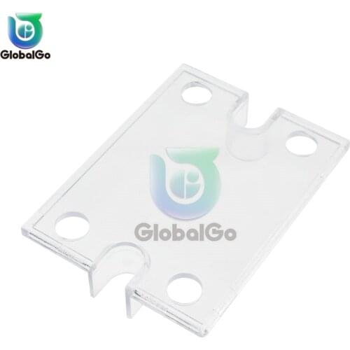 2pcs Solid State Relay SSR Plastic Cover For DC control Single Phase Solid State Relay Safe Shell Case Box Front Cover