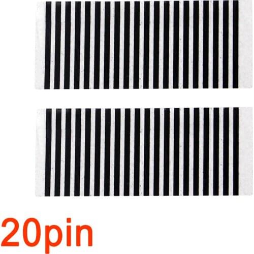 3 PCS/lot 20pin Zebra Stripes Flexible Cable Train Paper For CENMAX ST-7A ST-8A ST5a key Fob Remote Key LCD Display