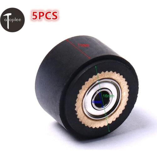 5PCS 4*11*16mm Pinch Roller For Roland Pinch Roller Cutting Vinyl Plotter Rubber Cutter Pinch Roller Pressure Wheel Tools