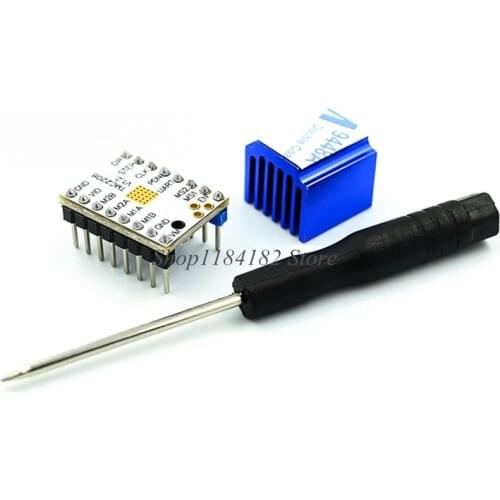 5pcs TMC2208 Stepping Motor Mute Driver Stepstick replace TMC2208V1.2 Driver with Ceramic screwdriver for Controller Board