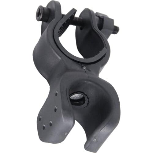 360 Degrees Rotation Flashlight Mount Holder Bicycle Mounting Bracket Torch Clip