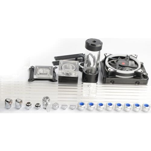 FREEZEMOD computer water cooling system Set basic set 1 for rigid tube. FREEZEMOD-BKH1