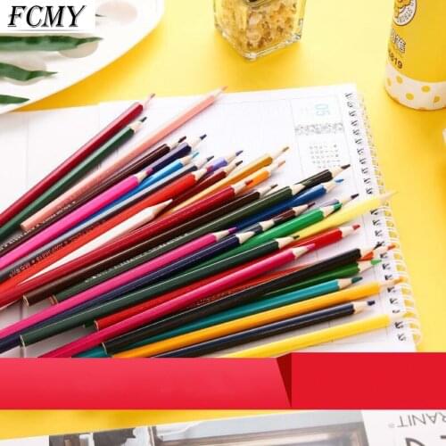 12/18/24/36/48 Colors Oil Color Pencil Set for drawing colouring colores coloring Colour colored pencils pack school kids