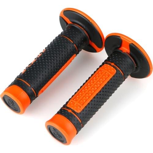 7/8" 22mm Motorcycle Rubber Hand Grips Bar Handle Gel For 85 125 200 250 390 790 EXC EXCF SX SXF XC XCF XCW 2004-2019