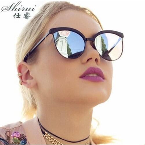 Shirui/仕睿 Womens Cat Eye Sunglasses