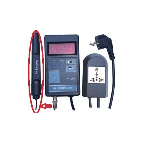 Replacement pH electrode probe sensor plastic shell BNC connector