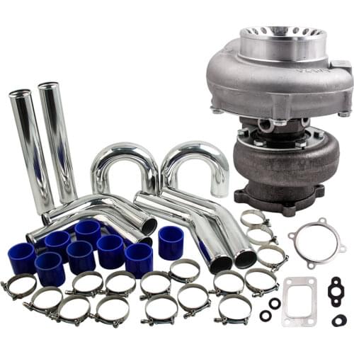 Turbolader Turbine For Nissan Safari Patrol TD42 GQ Y60 Y61 A/R .70 GT35 Turbocharger+3" 76mm Intercooler Pipe Kit