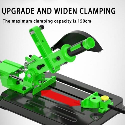 Universal Angle Grinder Stand Bracket Holder Metal Cutting Machine Support Power Tools Accessories For 100 and 125 Angle Grinder