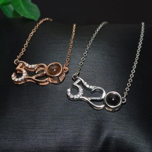 S925 Sterling Silver 520 Number 100 Languages to Say I Love You Fine Women Jewelry Lovers Gift For Girls 5pcs/lot