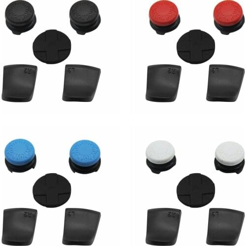 Game Accessory Protect Cover Silicone Thumb Stick Grip Caps For PS4/3 For PS5 Game Controllers