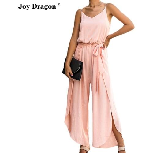 Women Summer Spring Jumpsuit Abbigliamento Donna Combinaison Femme Mamelucos Ropa Verano Mujer Vetements Rompers Jumpsuits