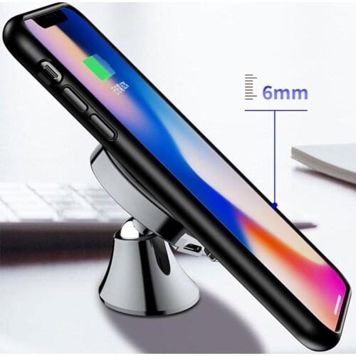 10W Wireless Car Charger Holder Magnetic Stand Car Holders Charging Holder For Airpods Fast iPhone Huawei 2 For Samsung Cha G0V8