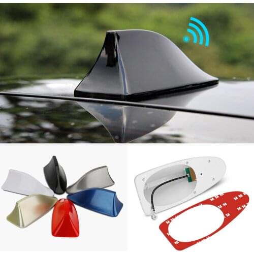 Car Radio Shark Universal FM Signal Amplifier Auto Radio Signal Aerials Roof Antennas Car Roof Decoration Auto Side Replacement