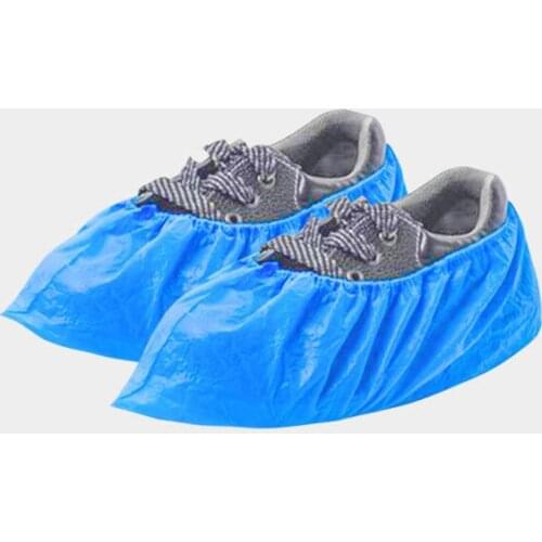 100PCS Disposable Shoe Covers Overshoes Carpet Floor Boot Protector Cover Overshoes Solid