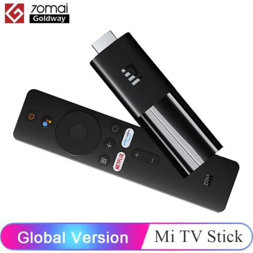 Global Version Xiaomi Mi TV Stick Android TV 9.0 Smart HDR 1GB RAM 8GB ROM Bluetooth 4.2 Mini TV Dongle Wifi Google Assistant