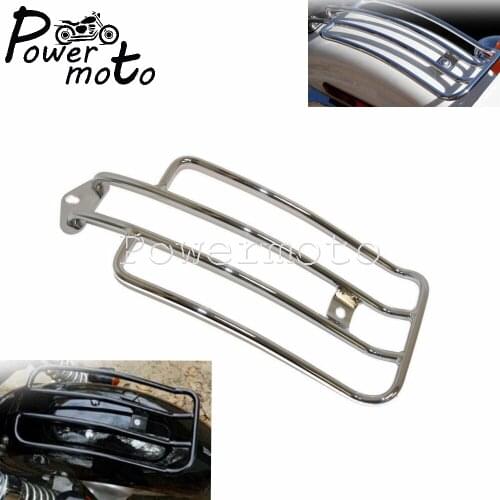 Motorcycle Chrome Rear Solo Seat Luggage Rack Support Passenger Carry For Harley Sportster XL 1200 883 Iron Nightster Roadster