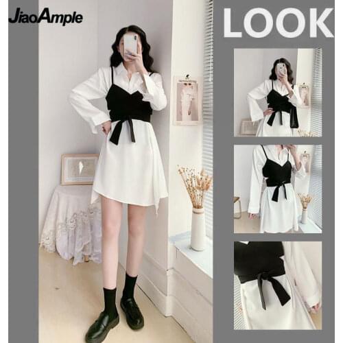 Модные платья-рубашки JiaoAmple China At AliExpress