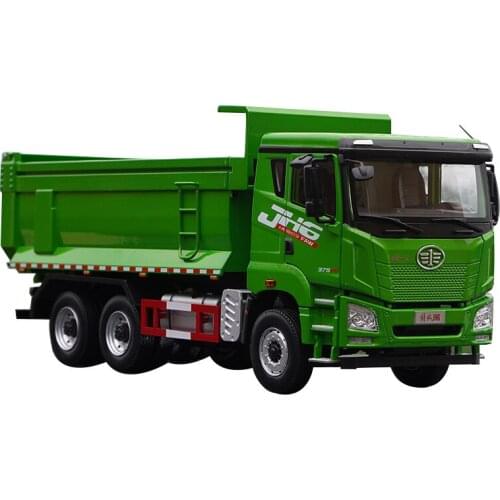 1/24 Metal Alloy Die-casting Car Model Original FAW Jiefang JH6 Dump Truck Adult Collection Childrens Toy Gift Family Display