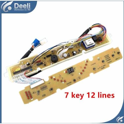 New for Sanyo washing machine board xqb55-568 circuit board control board motherboard 7 key 12 lines