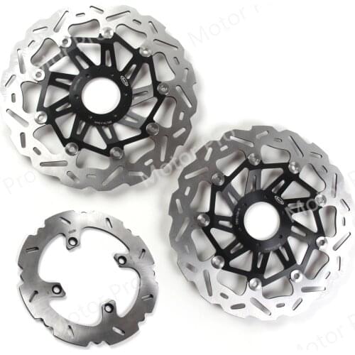 3PCS Floating CNC Front Brake Discs Rotors Disk for Honda CRF L AFRICA TWIN ADV ABS 1000 2018 2019 / CRF1000L